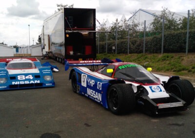 historic race car transport