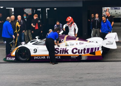 jaguar sillk cut in pit lane